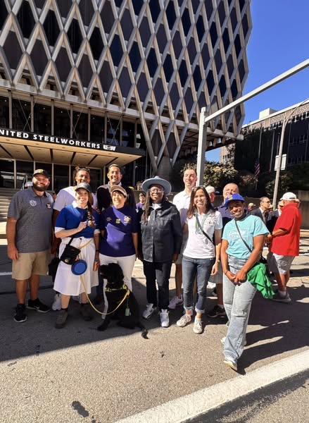 RepMarkosek's tweet image. This morning, I was proud to join so many leaders in our region and state to stand with the men and women of organized labor during the Pittsburgh Labor Day Parade. 🇺🇸