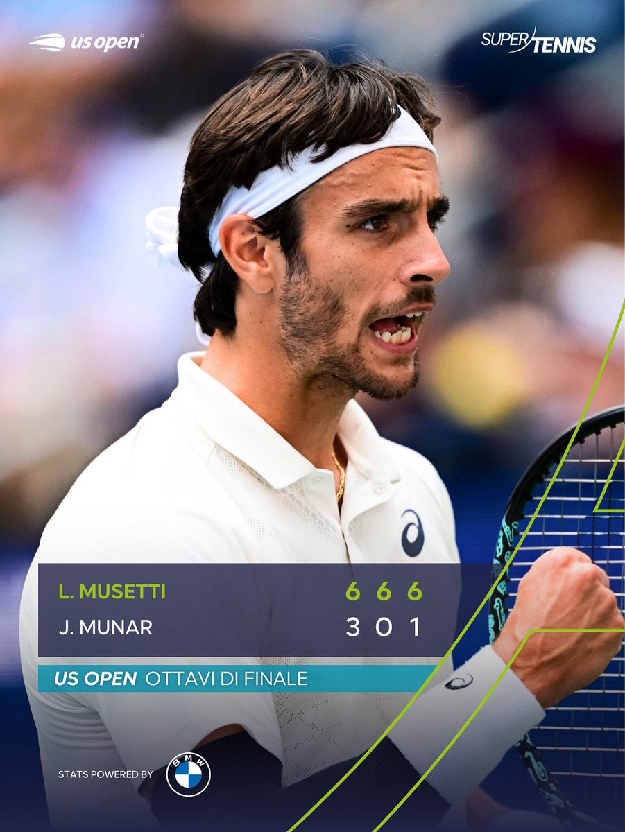 SuperTennisTv's tweet image. TENNIS DA UN ALTRO PIANETA 🪐

#USOpen | @BMWItalia