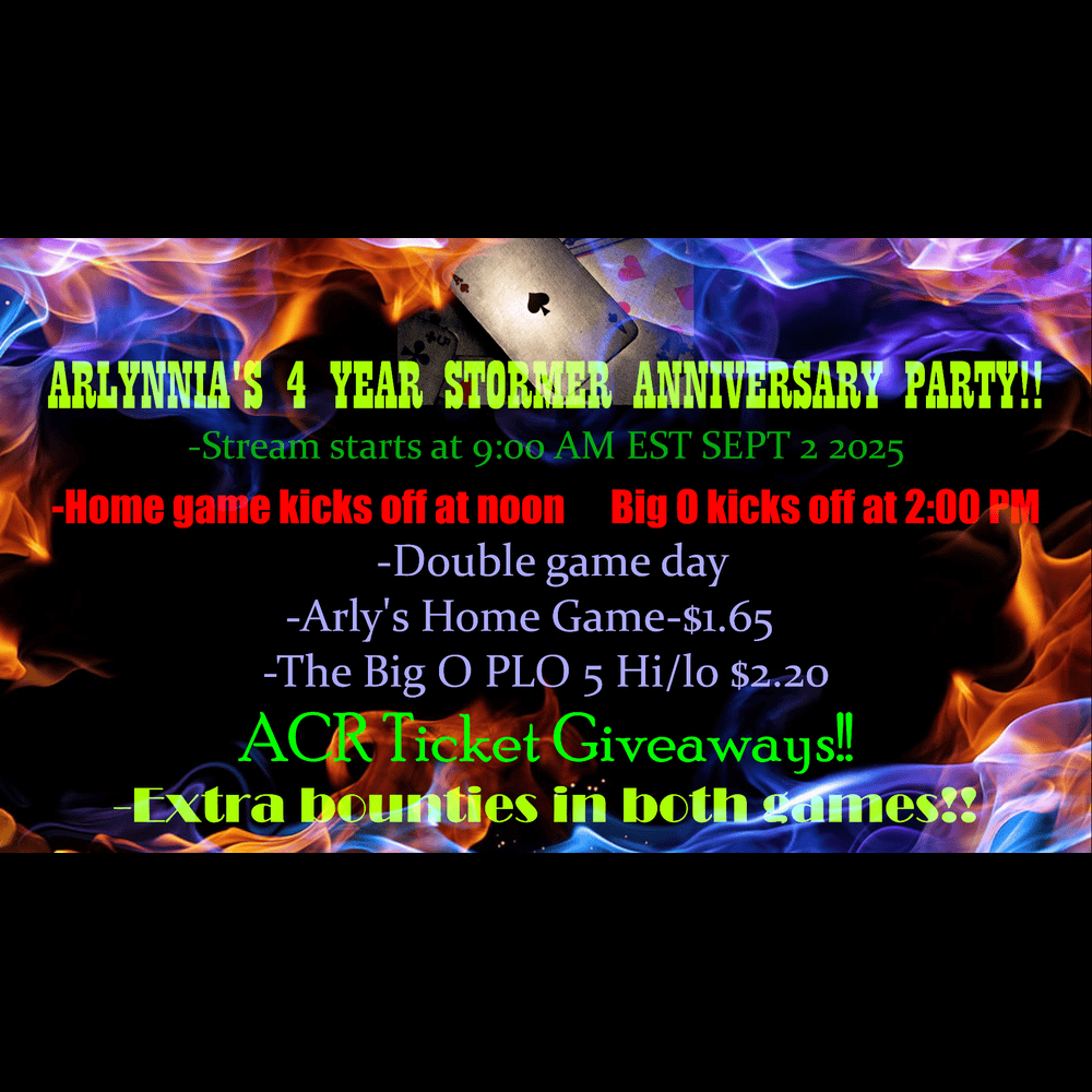 We proudly celebrate 4 years as an <a href="/ACRSTormers/">ACRSTormers</a> Team Member on Tuesday, Sept. 2nd!  🥳Head over to twitch.tv/arlynnia for extra prizes and bounties in both games, starting at 12pm EST -- Stream starts at 9am EST.  Get there early to help us kick it off right! 🔥