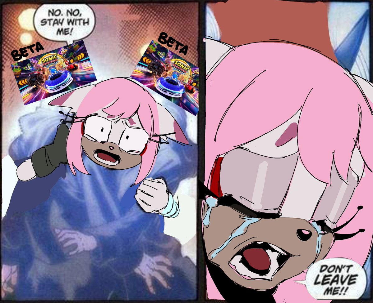 DON'T LEAVE ME SONIC CROSS WORLDS BETA, STAY WITH ME