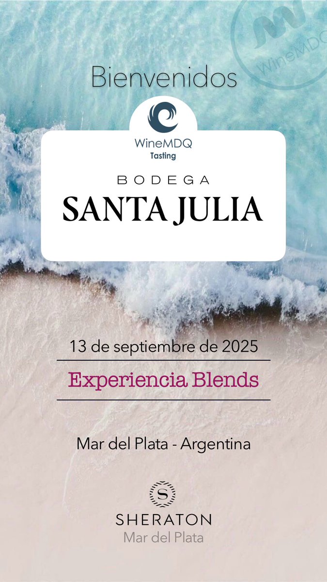 Bienvenidos al WineMDQ Blends Tasting 2025