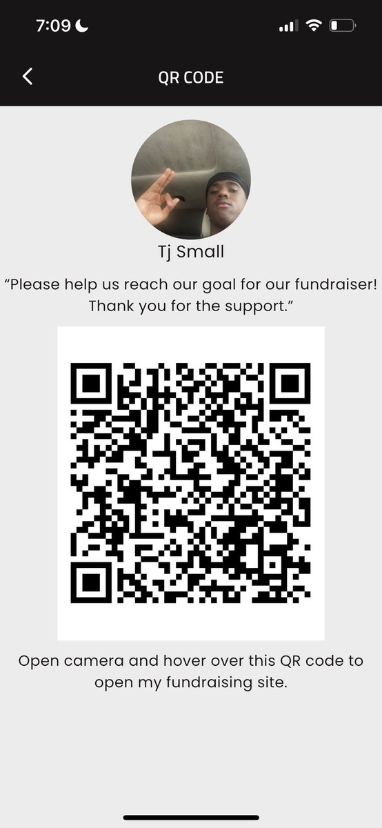 My school is having a fundraiser to help raide funds. We are offering a $25 card that is usable for a whole year at local resturants. Any donations are greatly appreciated. Follow the QR code for more information