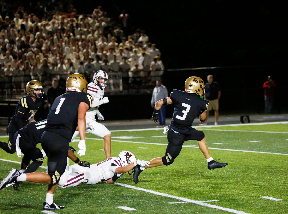 Penn Football defeated Mishawaka, 28-22, on Friday, Aug. 29, 2025.

Visit the URL for a Pennant Photo Gallery: pennant.phmschools.org/boys-sports/fo…