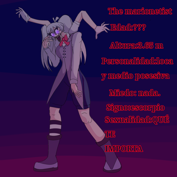 the marionetist su nuevo rediseño
#fnafhsremake  #FNAFHS