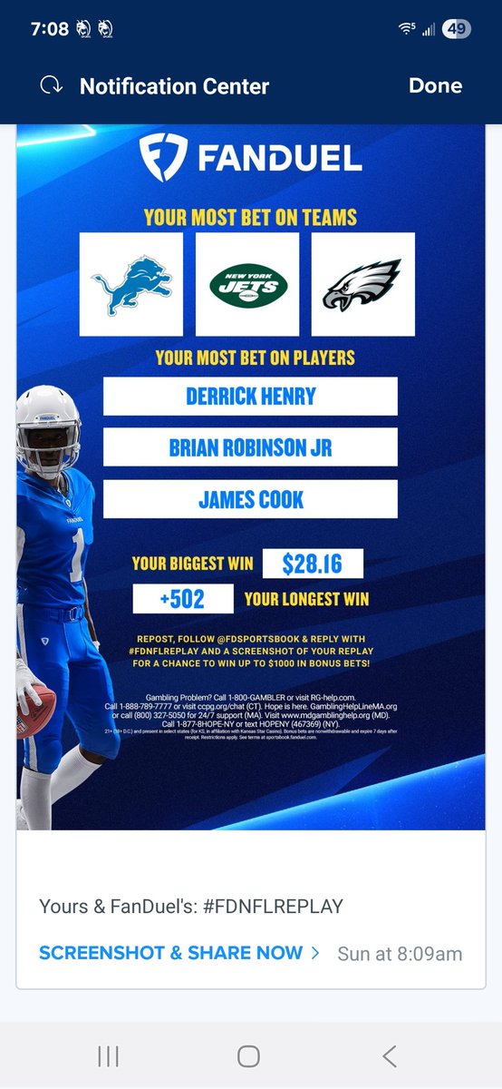9Hastin's tweet photo. @FDSportsbook https://t.co/3idAuLE5xu