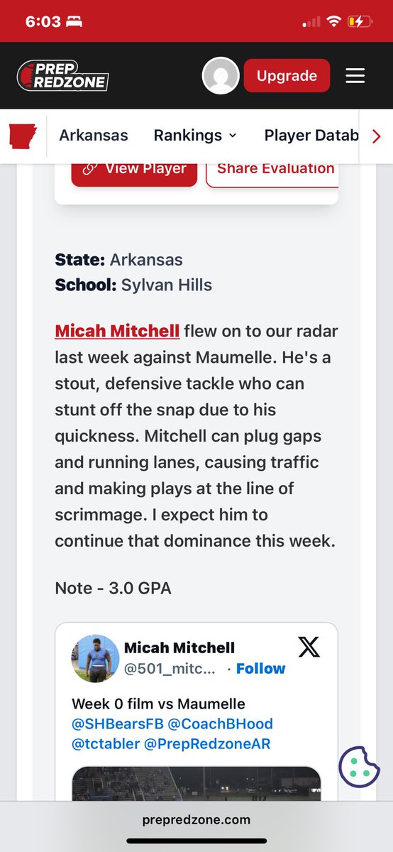 Thank you <a href="/coltonedwardsFB/">Colton Edwards</a> <a href="/PrepRedzoneAR/">Prep Redzone Arkansas</a> for the article