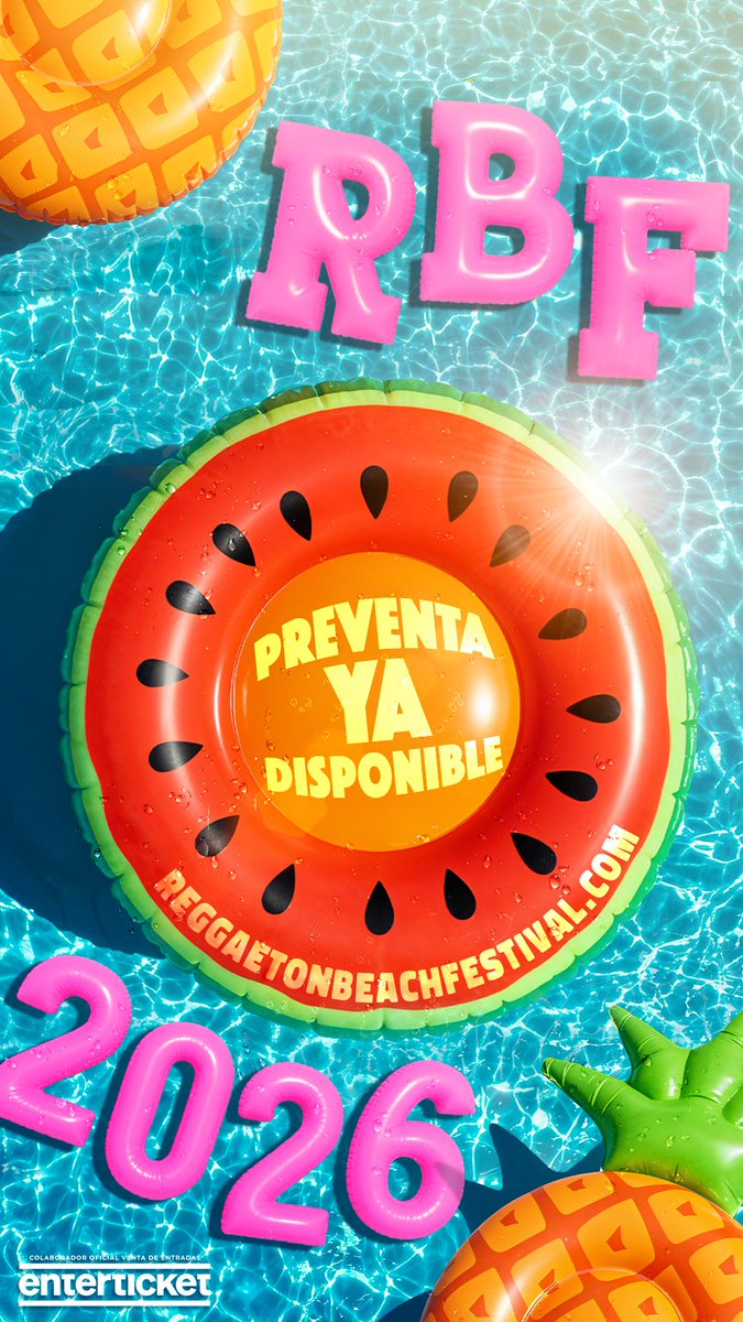 🚨PREVENTA YA DISPONIBLE🚨

👉🏼 reggaetonbeachfestival.com