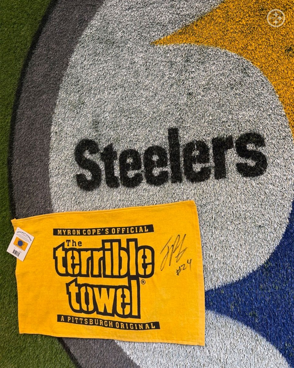 Pittsburgh Steelers (@steelers) on Twitter photo To celebrate 2025 Kickoff Week, we're giving away this signed <a href="/JoeyPorterJr/">Joey Porter Jr.</a> Terrible Towel 🙌
RP for your chance to win! To celebrate 2025 Kickoff Week, we're giving away this signed <a href="/JoeyPorterJr/">Joey Porter Jr.</a> Terrible Towel 🙌
RP for your chance to win!