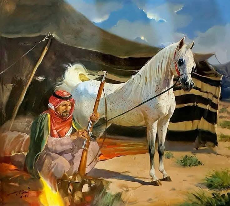 سِل الرِماح العوالي عن معالينا
واستشهد البيض هل خاب الرجا فينا
إنا لقومٌ أبت أخلاقُنا شرفنا
أن نبتدي بالأذى من ليس يؤذينا