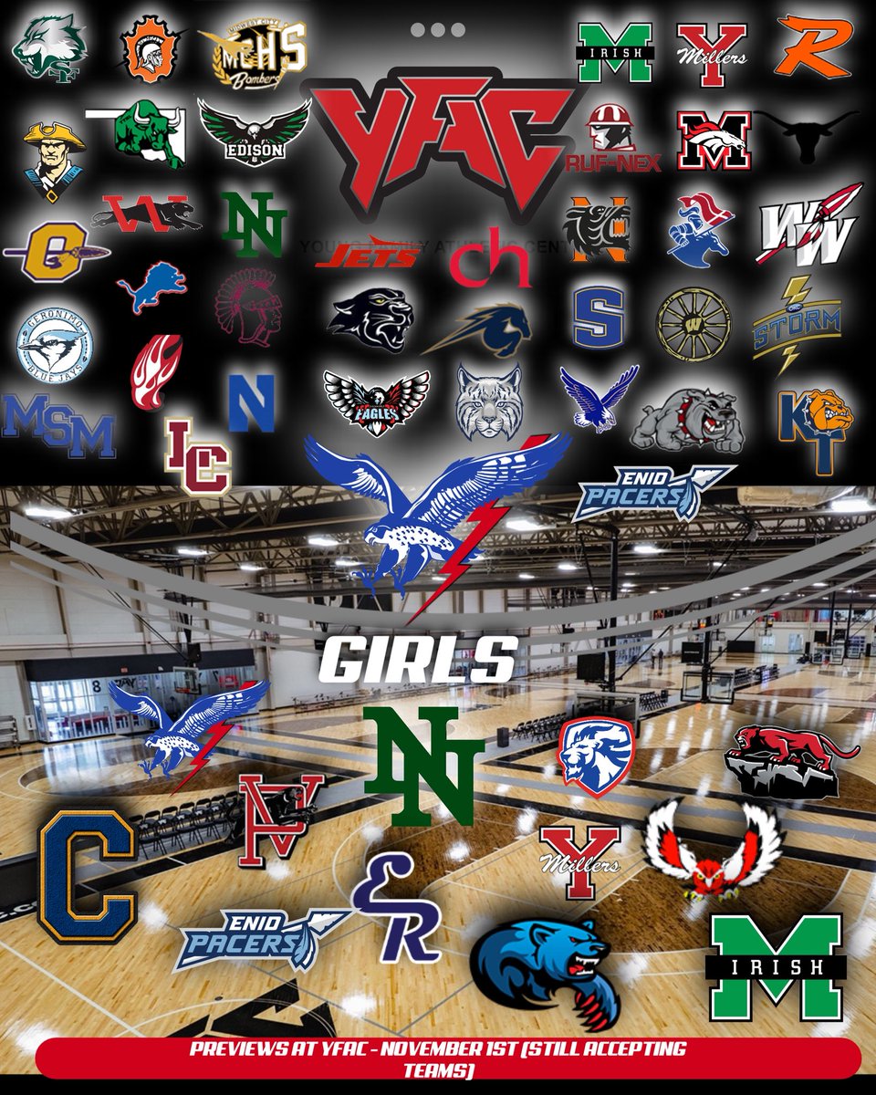 🚨 Millwood Previews at YFAC 🚨
We’re bringing the heat November 1st at YFAC! 🏀 Come out and catch top talent competing before the season tips off.

📅 Date: November 1st
📍 Location: YFAC
✅ Still accepting teams — lock in your spot today!

Who’s ready to put on a show? 🔥