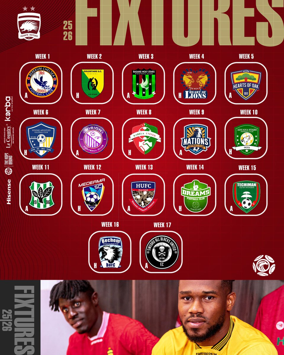 AsanteKotoko_SC's tweet image. Next up is the #GPL 📌