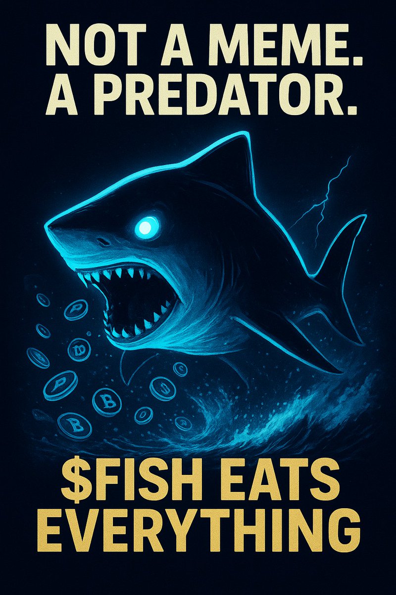 You thought $FISH was just a meme?

Nah. This is the apex predator of $TON. 🦈

While others nibble crumbs, we’re swallowing whales whole.

Every dip gets eaten. Every chart gets ripped. 🚀🔥

👉 Last chance before $FISH goes parabolic.

The ocean belongs to us now.
 #TON