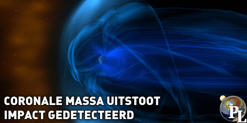 CME-impact gedetecteerd - Huidige zonnewindsnelheid 646km/sec - IMF Bt (sterkte): 25nT &amp; Bz: 0nT (Zuidelijk).
Volg het live op spaceweather.live/l/aurora