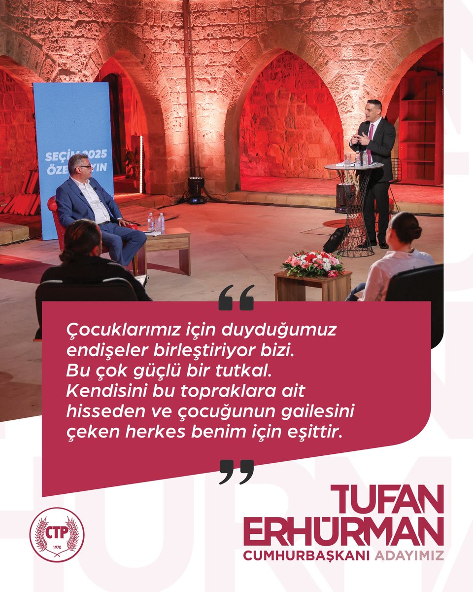 "Çocuklarımız için duyduğumuz endişeler bizi birleştiriyor."