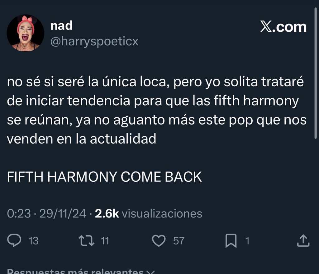 harryspoeticx's tweet image. manifesté tanto que se cumplió 😭

#FifthHarmonyIsBack