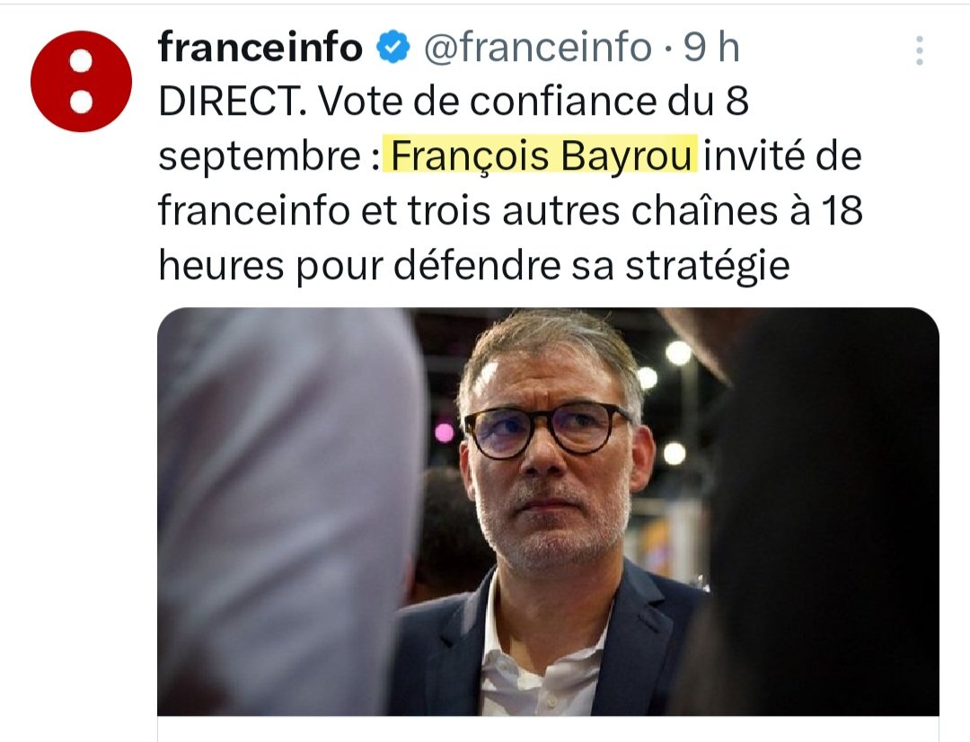aucalme020's tweet photo. @faureolivier Oui olivier Bayrou mdrrr #plusjam https://t.co/687yVDF5Dq