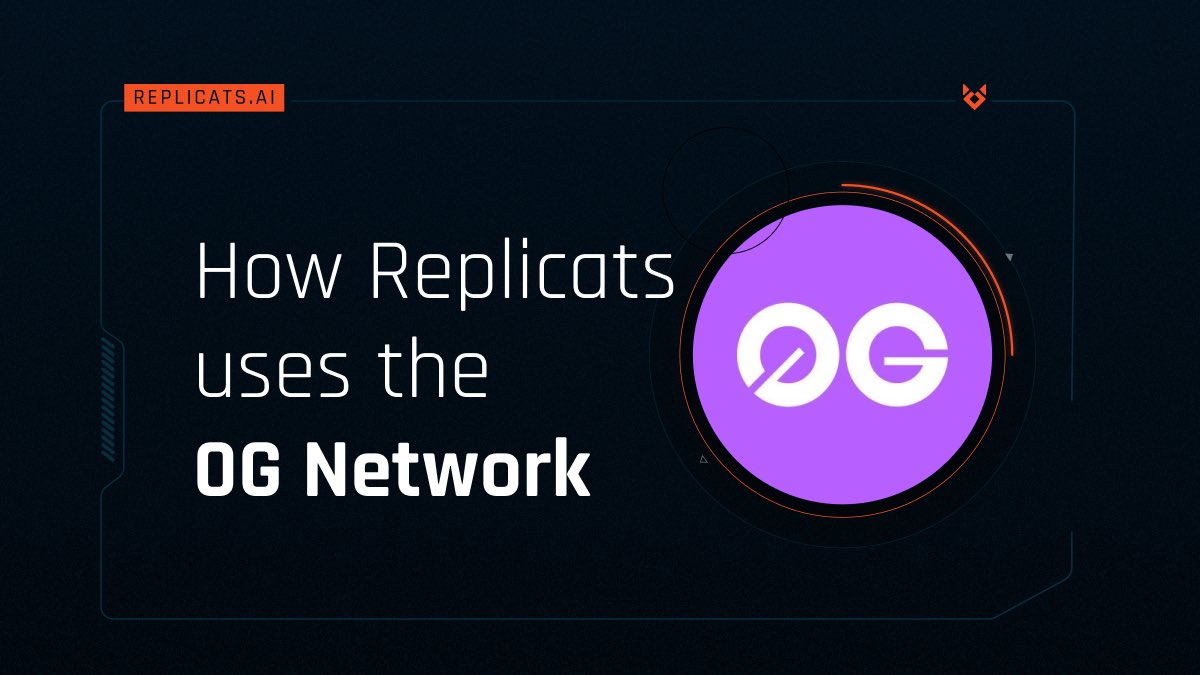 Replicats (@replicatsai) on Twitter photo Replicats x 0G: Building the Future of Smart Wealth Companions.
๐ Major props to <a href="/0G_Foundation/">0G Foundation</a> on their road to mainnet.
We've been working as partners since May, we're excited for the next steps and to integrate Replicats with the 0G Tech!
โก THE AI SCALING PROBLEM
AI Replicats x 0G: Building the Future of Smart Wealth Companions.
๐ Major props to <a href="/0G_Foundation/">0G Foundation</a> on their road to mainnet.
We've been working as partners since May, we're excited for the next steps and to integrate Replicats with the 0G Tech!
โก THE AI SCALING PROBLEM
AI