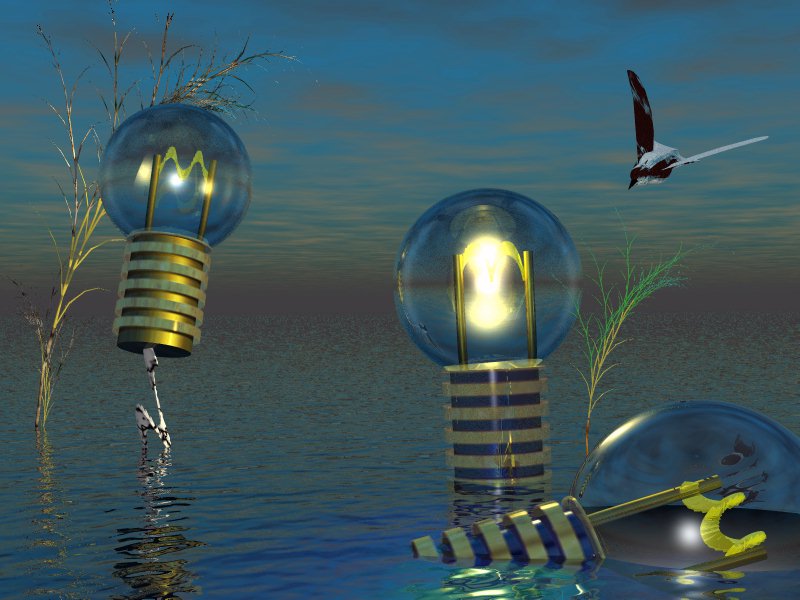 No Landmark Landing, by Kim Lawrence Gush (1999)