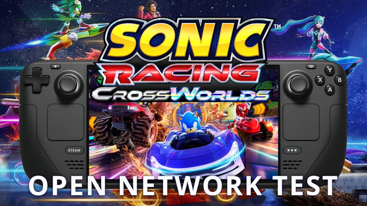 Sonic Racing: CrossWorlds is running great on the Steam Deck in it's Open Network Test!

youtu.be/n_hpYb-Frv0

#steamdeck #SonicRacingCrossWorlds