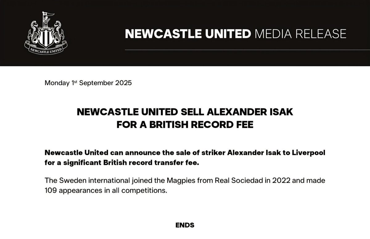 First part is enough on its own tbh… 😂

#NUFC