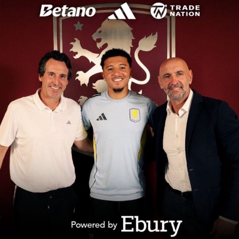 ✅ ✍🏻 رسميًا | نادي #أستون_فيلا الانجليزي يتعاقد مع لاعب خط الوسط الانجليزي جادون سانشو | 25 عام | لمدة موسم على سبيل الإعارة قادمًا من نادي #مانشستر_يونايتد الانجليزي.

#DeadlineDay