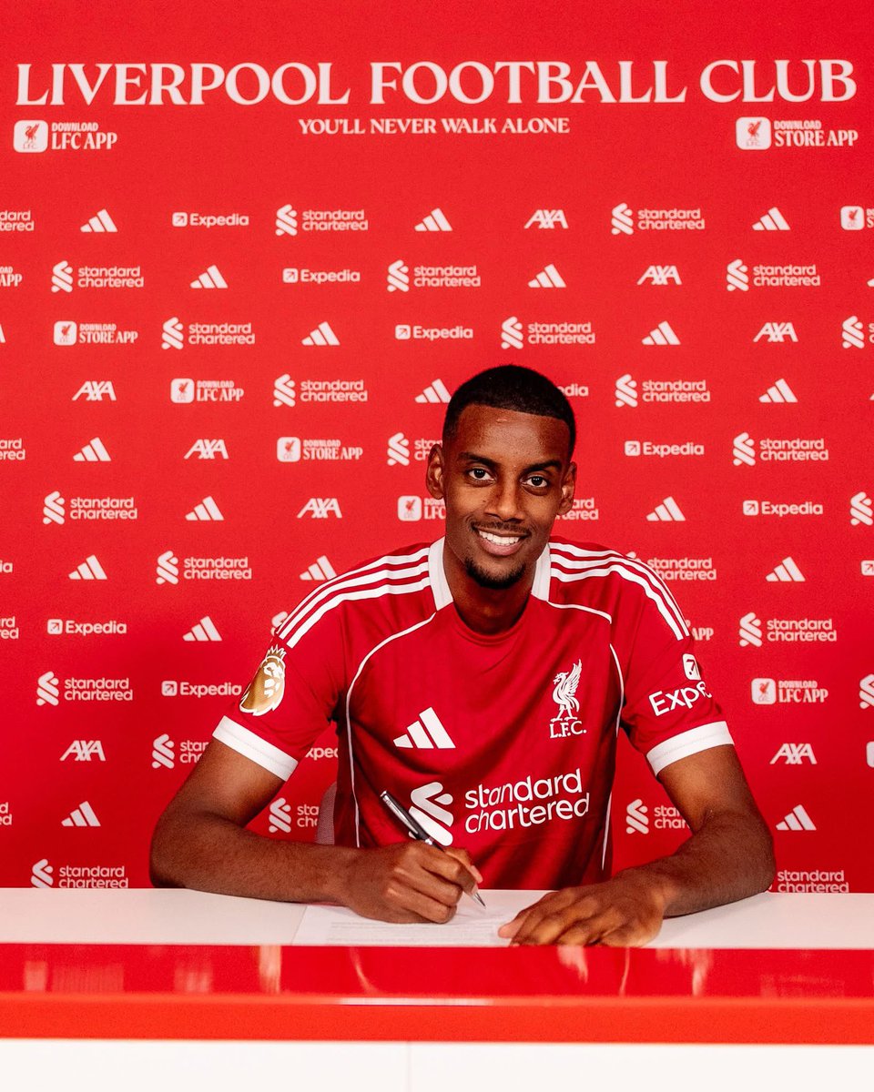 Alexander Isak, Liverpool’s number 9 🔴