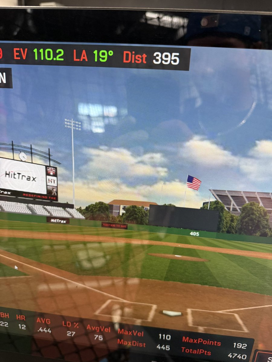 New exit velo and distance pr!!!
