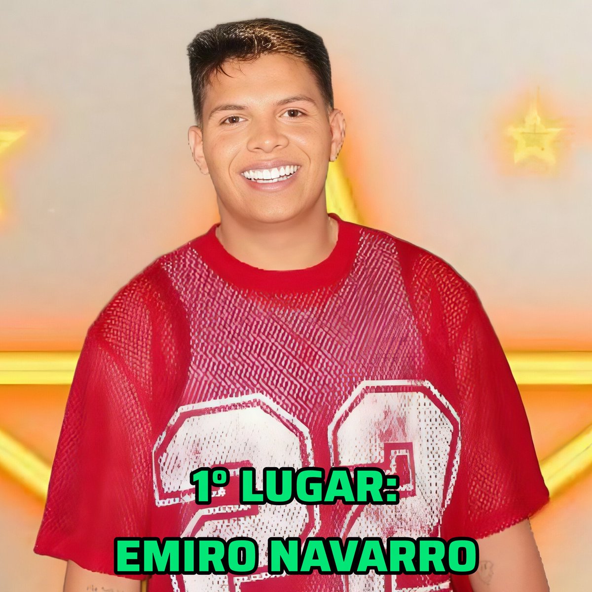 AntunaGlor51688's tweet photo. El primer lugar es para #EmiroNavarro 🫡🥇 #top12 #TemporadaDeCampeones #temporada1 #TeamEmiroNavarro https://t.co/v9I5A7BIFM
