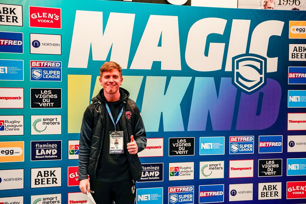 After four years of living the dream, Thursday is my final game at Salford Red Devils. 

From the kid who stood in the shed, to working at his boyhood club, it’s been the biggest honour of my life. ❤️