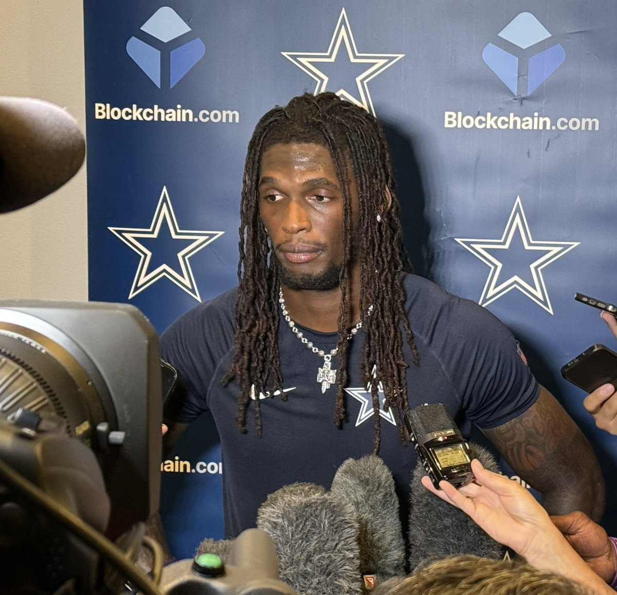 Cowboys WR CeeDee Lamb on Micah Parsons being traded: “Obviously wishing him the best. I hope he has the best season ever. He’s Micah Parsons, he’s unblockable. He’s unstoppable.”

What’s it going to be like when he comes to town in Week 4?

“The worst. It’s gonna be weird. It’s