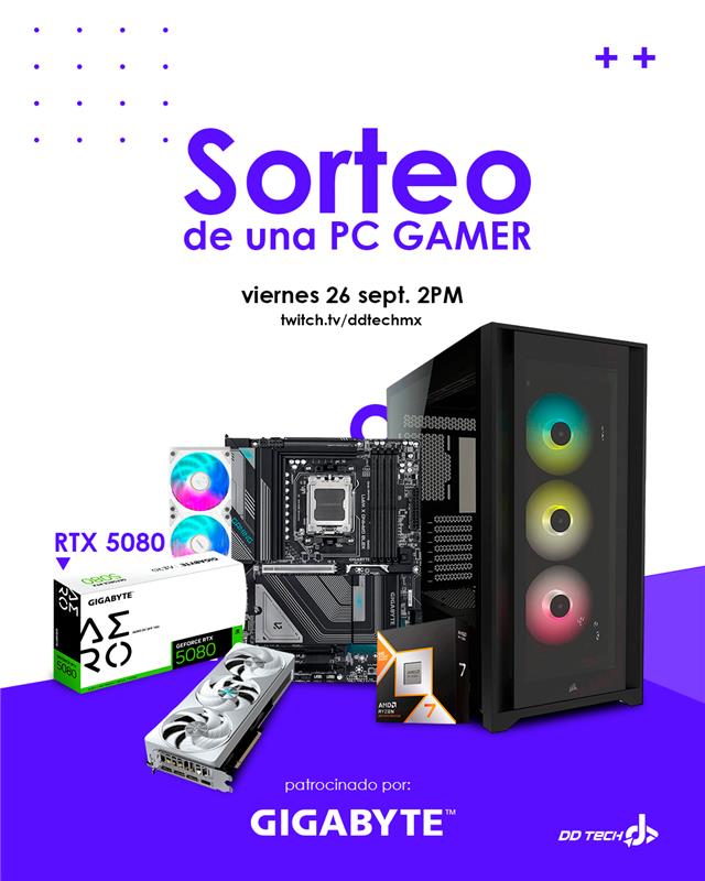 DDTECH (@ddtechmx) on Twitter photo AORUS se pichó esta PC para ti sin poner ni un pesito.
Solo debes darle RT a este post y responder con el nombre de tu youtuber / streamer favorito.
No olvides seguir a <a href="/AORUSLATAM/">AORUS LATAM</a>
*Válido solo en México (1/2) AORUS se pichó esta PC para ti sin poner ni un pesito.
Solo debes darle RT a este post y responder con el nombre de tu youtuber / streamer favorito.
No olvides seguir a <a href="/AORUSLATAM/">AORUS LATAM</a>
*Válido solo en México (1/2)
