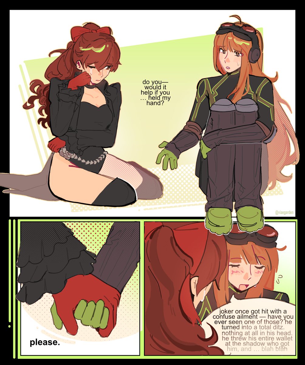 my piece for the women of persona big bang 2025 ^o^ !

i worked alongside nora, whose fic will be in the replies! i'm very excited to share this so please give it a read hehe ♡