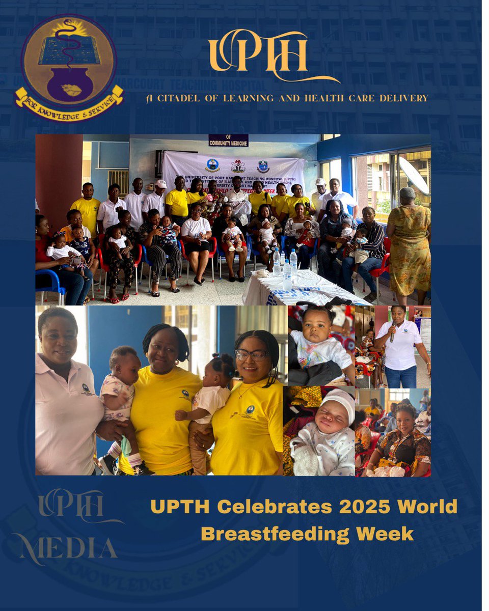 UPTH celebrates 2025 World Breastfeeding week

facebook.com/share/p/17EtS3…