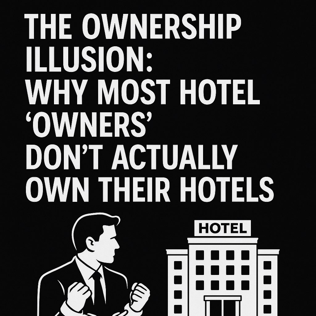 Most hotel “owners” don’t actually own their hotels. 
Owners carry all the risk but almost none of the control.
💡 Discover the truth: 👉 fallzhotels.com/the-ownership-…

#TruthArticles #HotelIndustry #FALLZHOTELS #Hospitality #HotelOwners