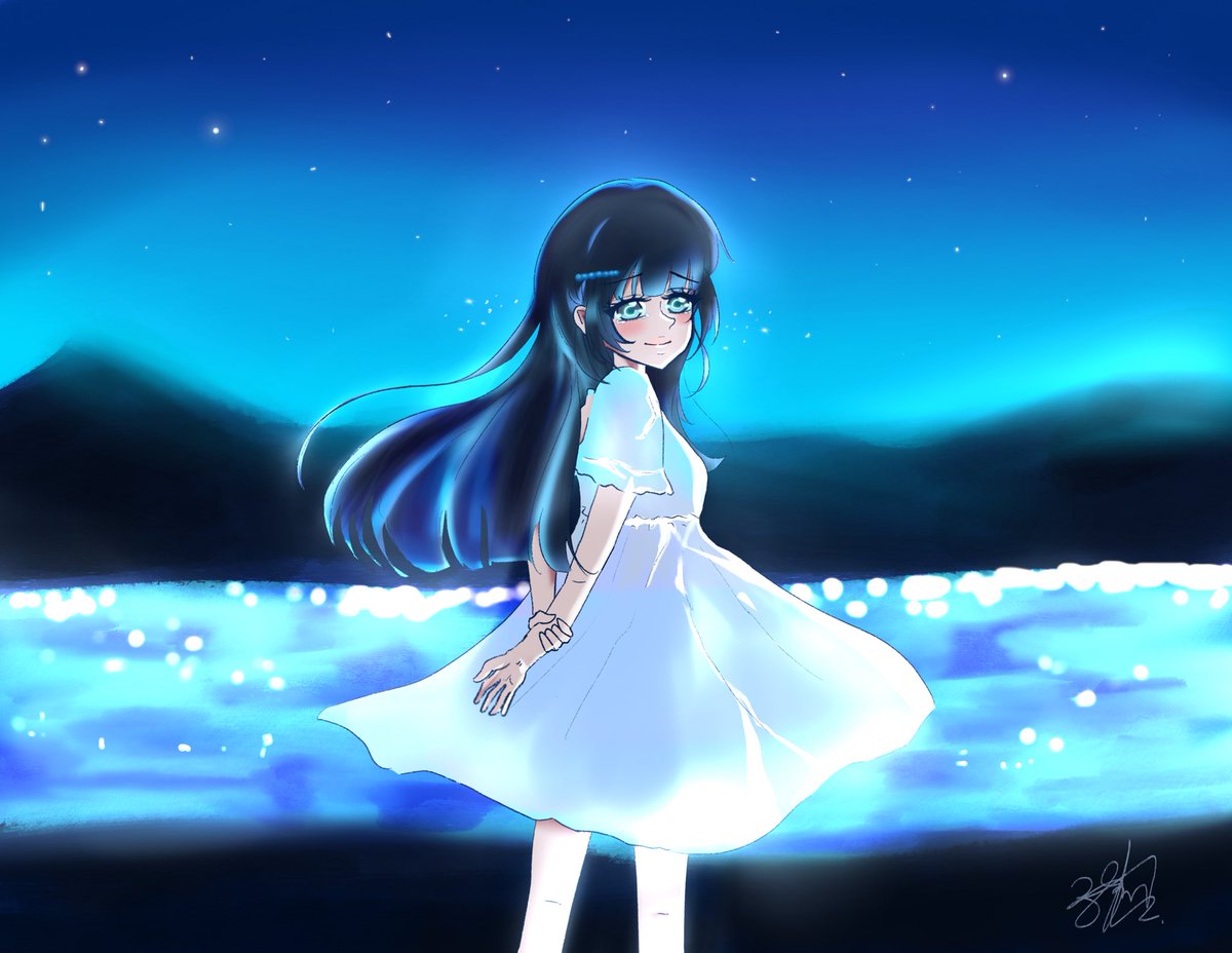 ano_rintarokun's tweet photo. 「如果當初沒有喜歡上，或許現在就不會這麼痛苦了吧？」 THE PAIN FALLING FOR YOU💙💧🌊
/
#rintarokun #illustration #naginoasukara #miuna #miunashiodome #凪のあすから #潮留美海 #しおどめみうな #art #イラスト #落書き #絵 #手描き #art #anime #drawing #畫圖 #繪圖 #插畫分享 https://t.co/NhSrfNHkHB