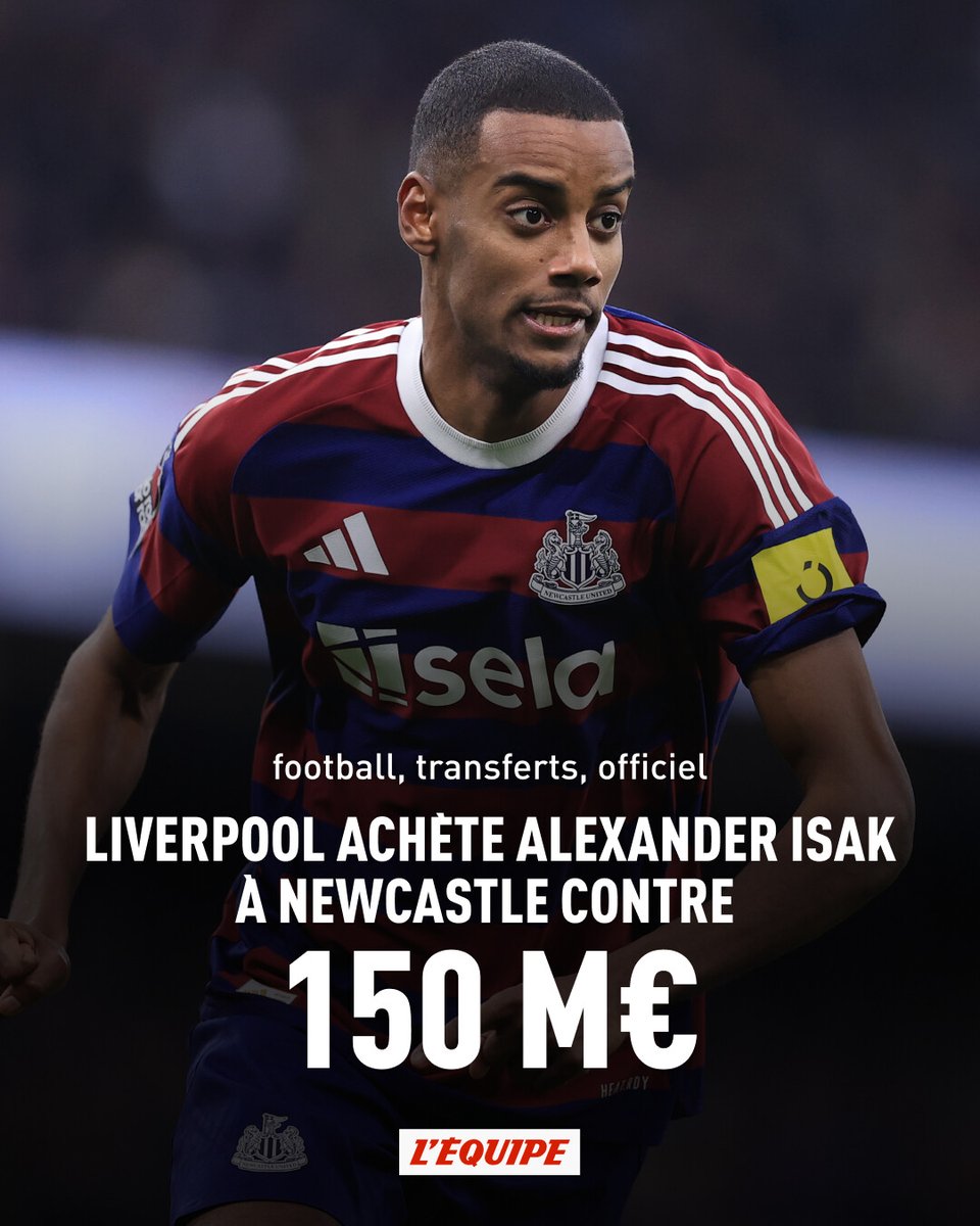 ユニフォーム Liverpool a réussi à arracher l'attaquant suédois Alexander Isak à