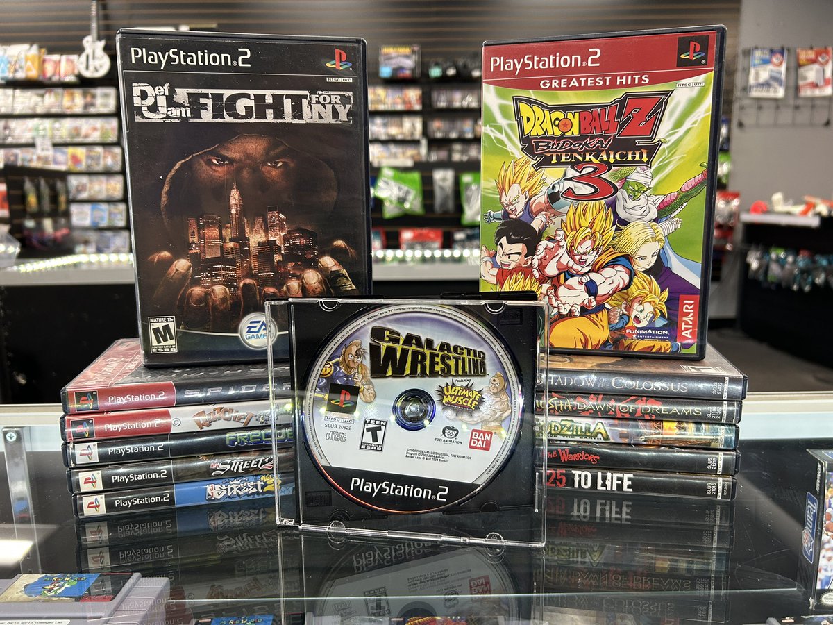 BlueShellGaming's tweet image. 🔥 PS2 HEAT 🔥

BSG Bullard just got in some fan favorites, including Def Jam, DBZ Budokai Tenkaichi 3, The Warriors, Street, and MORE!