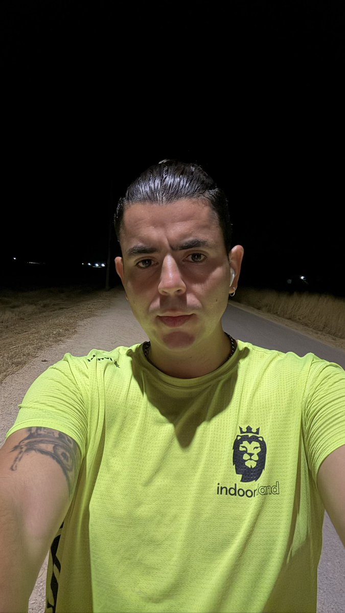 Camino a la ciudad deportiva. Ahora os informo de si hay luz o no 💡