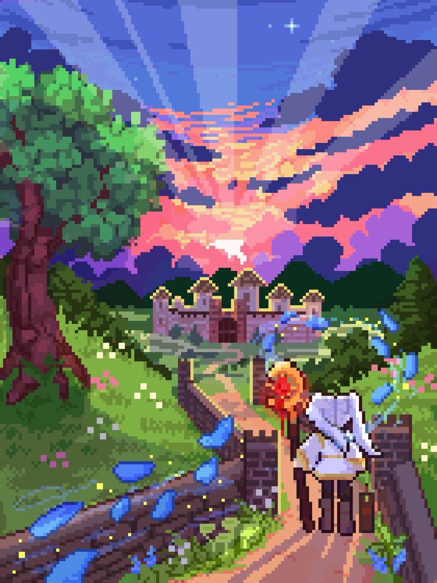 frieren pixel art 🍃