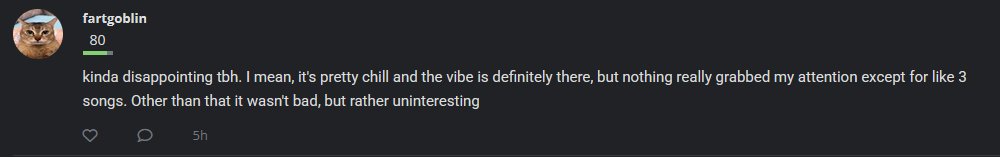 Purge AOTY from the Internet in what world is this review attached to an 80 score