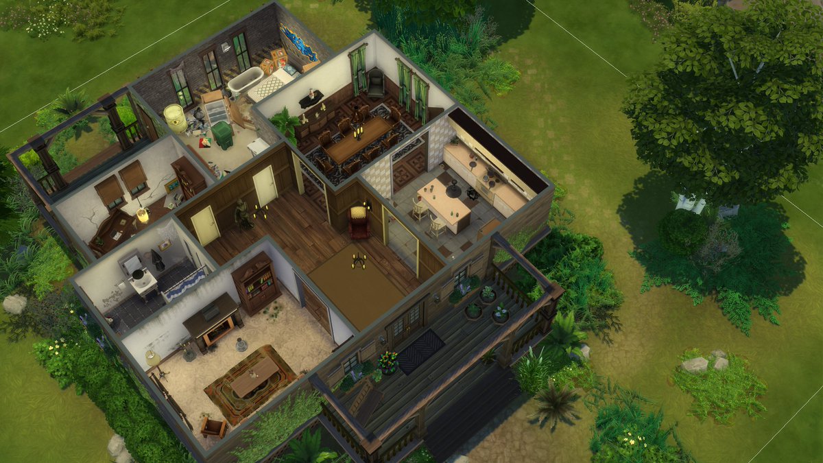 Pcddiva's tweet photo. Every room is a different LOT CHALLENGE in The Sims 4🎲 💚
#TheSims4 #simschallenge #Sims4
https://t.co/oU1DCOxXm2 https://t.co/BoW4hWA07v