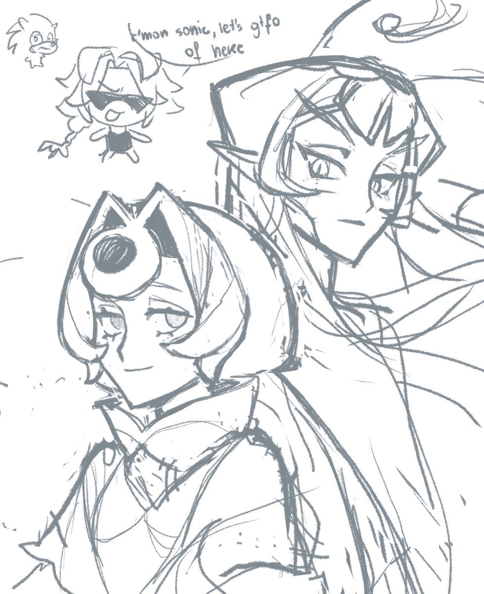 Okay im never finishing this but. Cookie oomfs as humans (?)