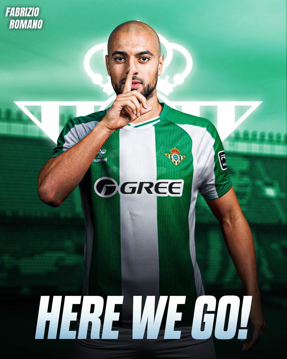 🚨🟢⚪️ BREAKING: Sofyan Amrabat joins Real Betis on loan deal with no buy option clause.

Surprise move on #DeadlineDay for Real Betis as just got final green light to proceed from Fenerbahçe.

Amrabat wanted Betis and he’s joining after Antony. 🇲🇦🇧🇷