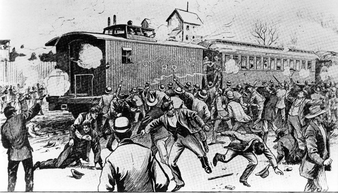 In the spirit of Manufacturing Monday and Labor Day, I give you the Pullman Company Works (Chicago, IL):

- Birthplace of the Pullman sleeper car
-  A company town that shaped both American industry and labor history
- Sparked the 1894 Pullman Strike, leading to Labor Day