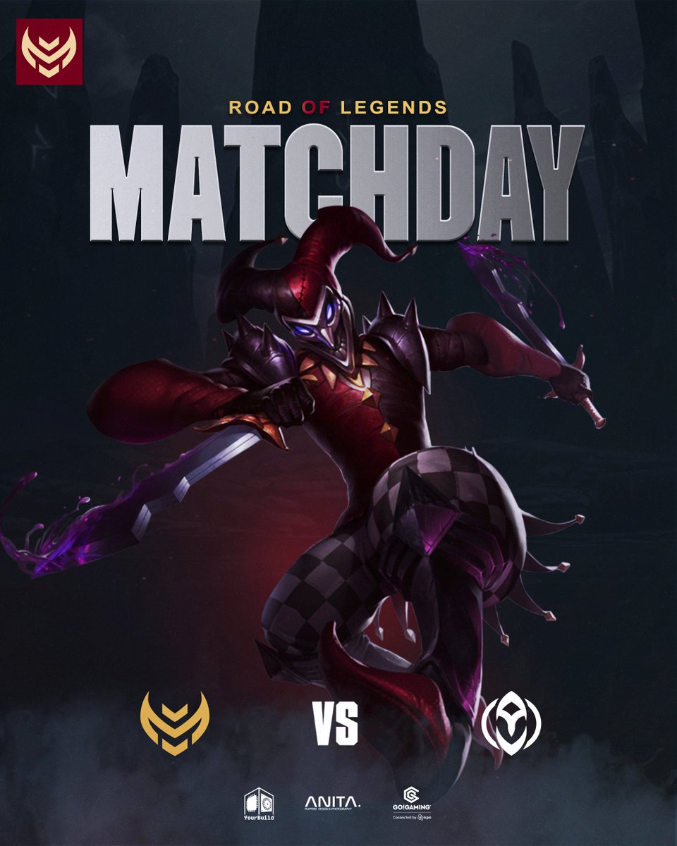 Watch our <a href="/RoadOfLegends/">Road Of Legends</a> #LeagueOfLegends team today as they face <a href="/ouat_lol/">Once Upon A Team</a> in an exciting Best of 5!

You can watch them live at:  twitch.tv/road_of_legends or    
(French) twitch.tv/ouat_tv

Games start at 18:00. Make sure to show your support!