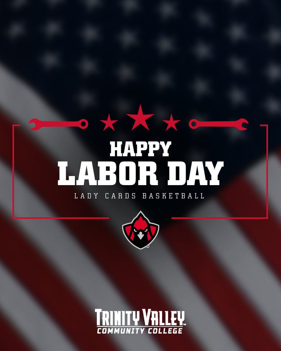 TVCCwbball's tweet photo. Happy Labor Day from the Lady Cards! ❤️ #AllIn https://t.co/YSxy7ajzWP