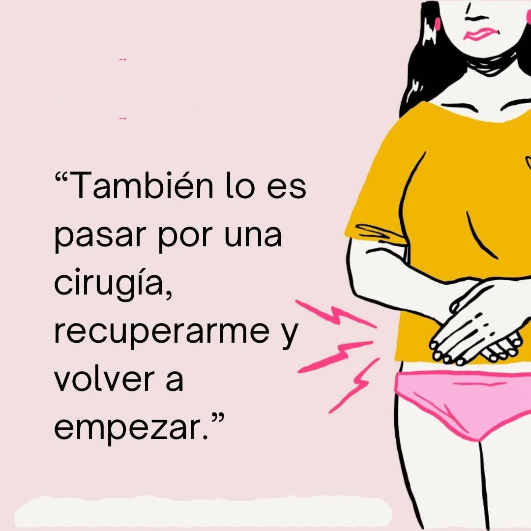 DiosaHera2106's tweet photo. Tengo #endometriosis  y lidiar con los síntomas no es lo único agotador..💛💪🏼 https://t.co/UdUZWbmrXE
