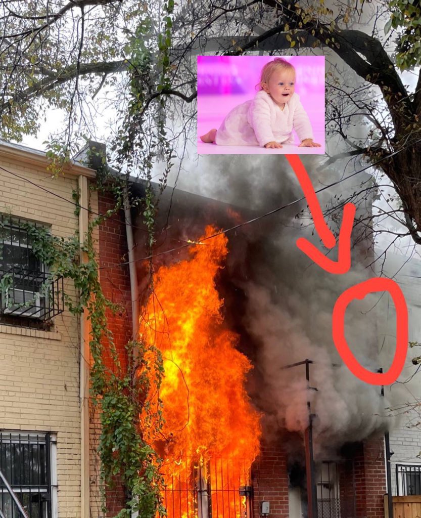 Benny Johnson (@bennyjohnson) on Twitter photo Hi Internet:
Here’s New York Times reporter <a href="/kenbensinger/">Ken Bensinger</a> telling me I could not “confirm” my newborn child was in any danger despite video evidence of black smoke pouring into her nursery from a deadly inferno that KILLED the dogs living next door who were BURNED ALIVE
Demonic Hi Internet:
Here’s New York Times reporter <a href="/kenbensinger/">Ken Bensinger</a> telling me I could not “confirm” my newborn child was in any danger despite video evidence of black smoke pouring into her nursery from a deadly inferno that KILLED the dogs living next door who were BURNED ALIVE
Demonic