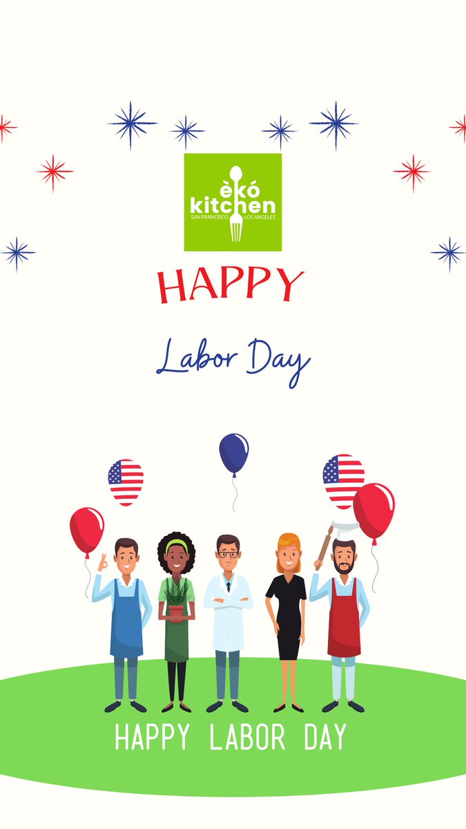 Happy Labor Day from Eko to you!