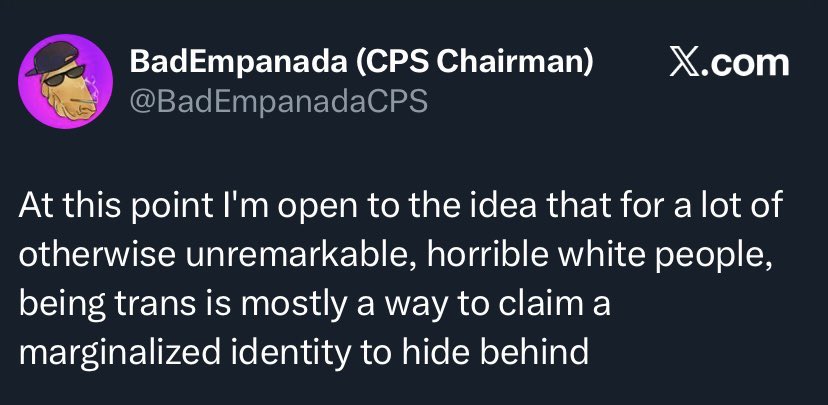 phlegmboy.bsky.social๐ณ๏ธโโง๏ธ๐ด (@phlegmboyant) on Twitter photo This man hardly ever talks about trans people and this is what he says when he does. Itโs funny how you can get big on Leftist Youtube when you have a barely-hidden disdain for trans people. This man hardly ever talks about trans people and this is what he says when he does. Itโs funny how you can get big on Leftist Youtube when you have a barely-hidden disdain for trans people.